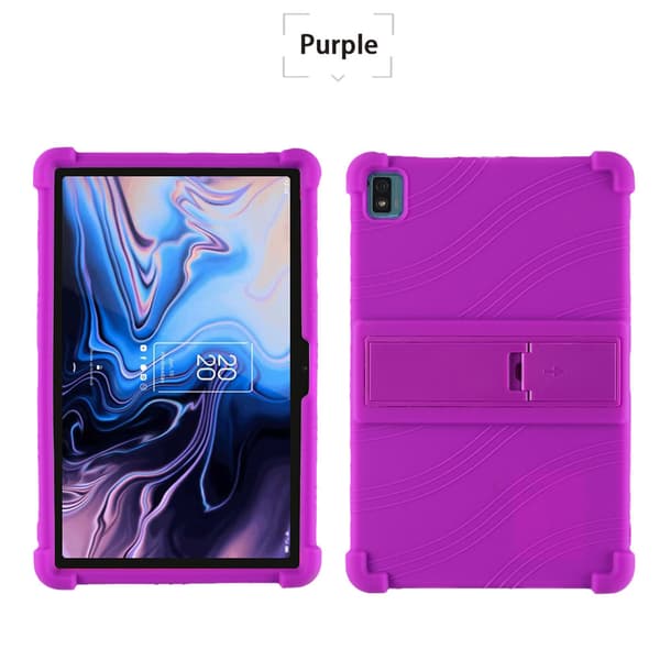 Silikonskyddsfodral för TCL 10 TAB MAX 10,36 tum Purple