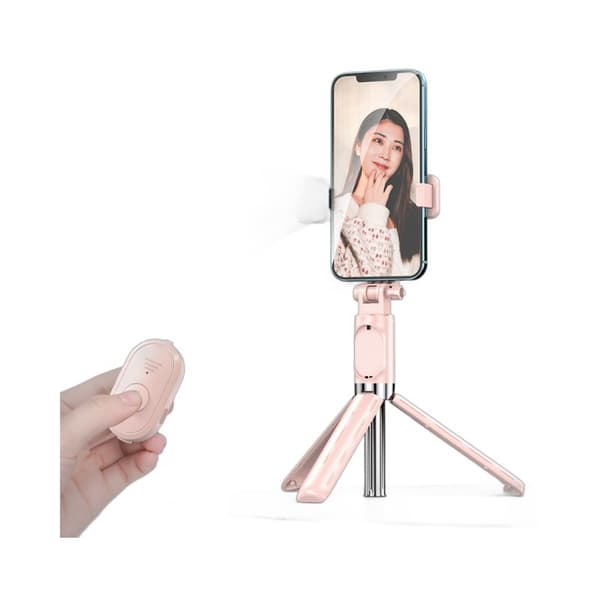 Selfiekeppi 1M jatkettava Bluetooth White