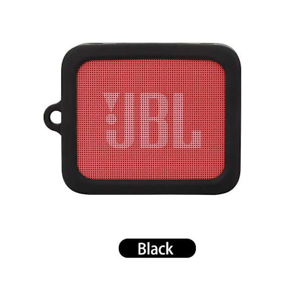 Silikonfodral för JBL Go 2 Essential (Högtalare ingår ej) Black