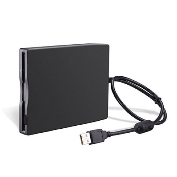 3,5-tommer eksternt USB-diskettedrev, 1,44 MB FDD