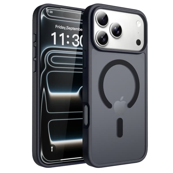 Magnetisk deksel til iPhone 18 Pro Black