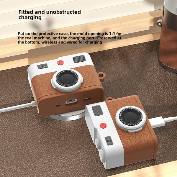Silikonskyddsfodral för 3:e generationens AirPods Red