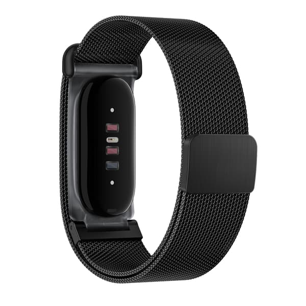 Armbånd i rustfrit stål med magnetlås til Google Fitbit Air Black