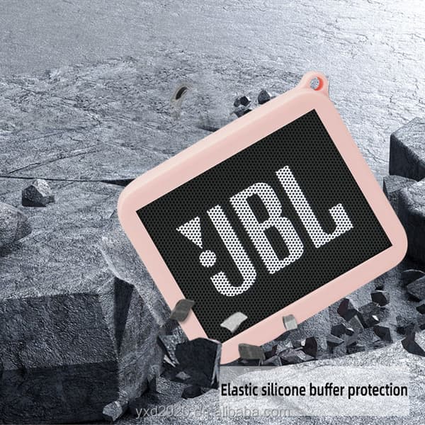 Silikonskal för JBL Go 2 (högtalare ingår ej) Red
