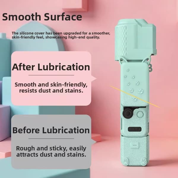 Silikonisuojakuoret DJI Osmo Pocket 4:lle Gray