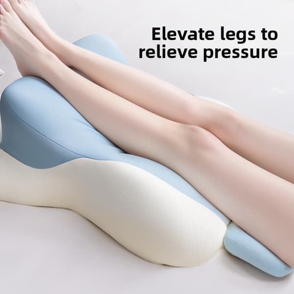 Støttepude til par, undfangelseshjælp, ergonomisk design Blue