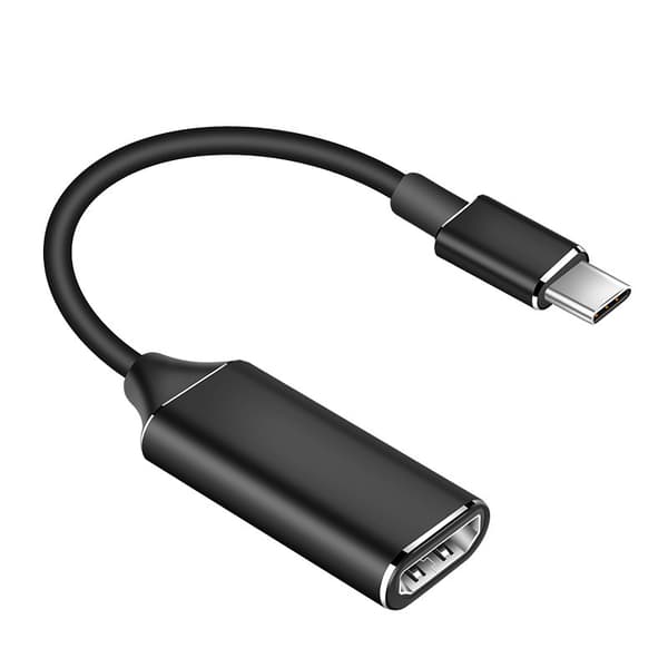 USB-C–HDMI-sovitinkaapeli 4K-teräväpiirtoon