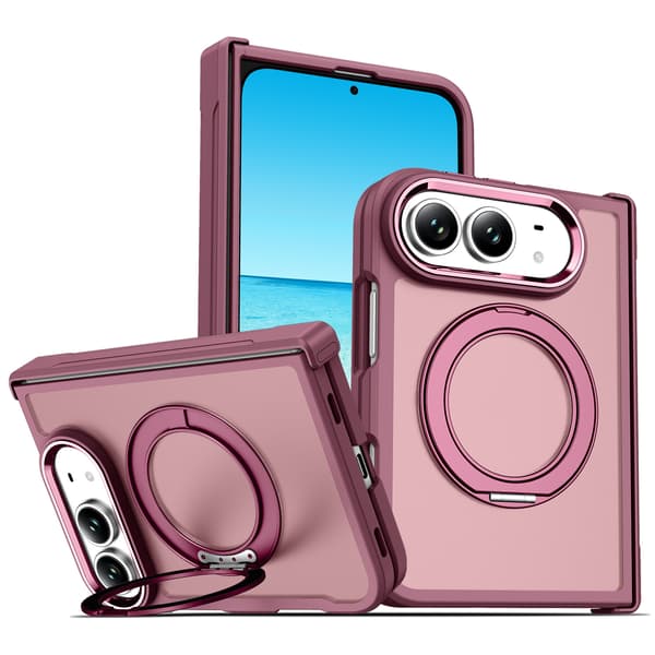 Magnetisk deksel til iPhone Duo Wine Red