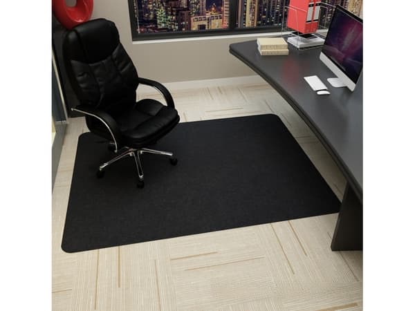 Tuolin suojamatto (900x1400x4,5 mm) Black