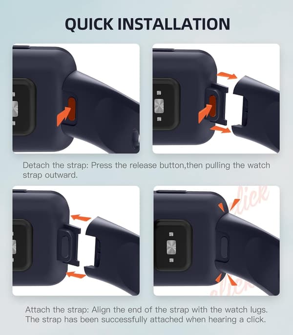 Rem for Redmi Watch 2 Lite/Xiaomi Poco 2PC