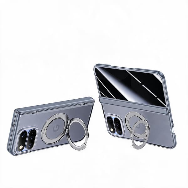 Magnetisk personverntelefondeksel for Google Pixel 11 Pro Fold Gray