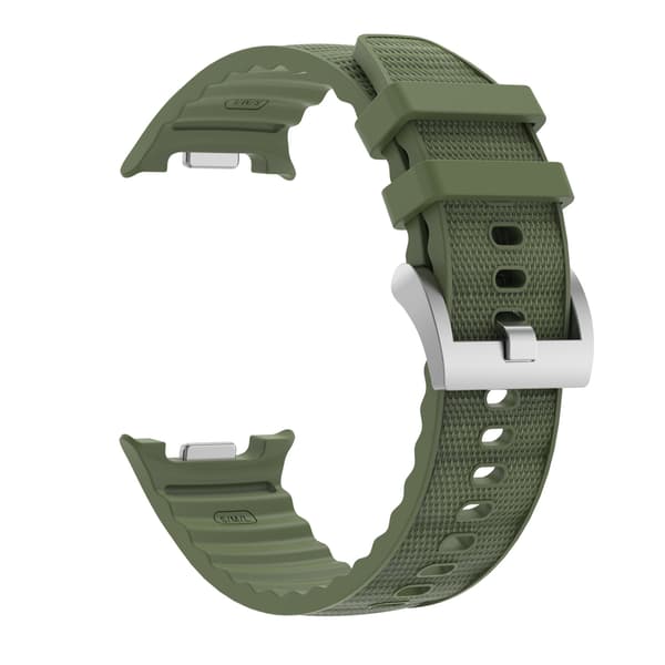 Silikonearmbånd til Samsung Galaxy Watch 9 40/44mm Army Green