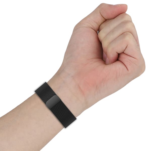 Milanesisk urrem til Garmin Cirqa uden Smart Band Black