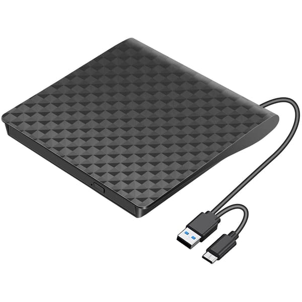 Eksternt USB dual-lane optisk drev