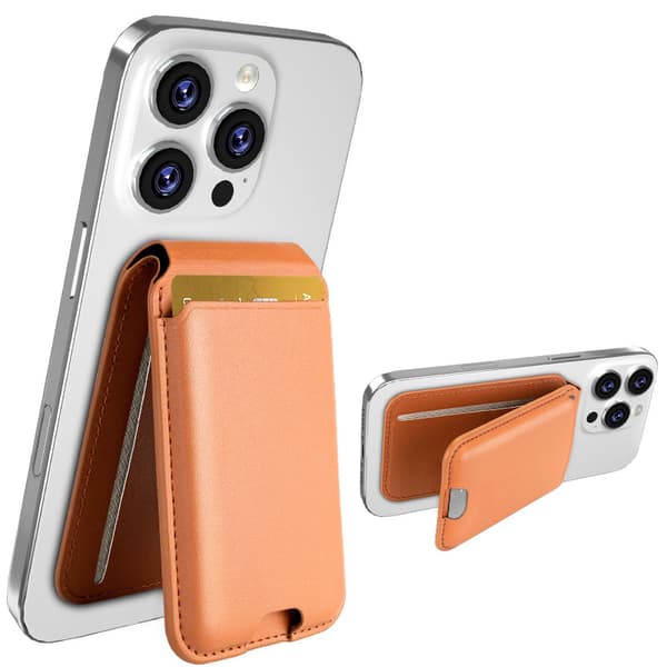 Magsafe-lompakko iPhone 17/16/15/14/13/12 -puhelimille Orange