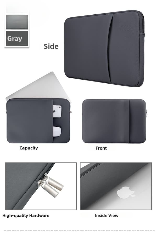 Hverdags computertaske (14\") Gray
