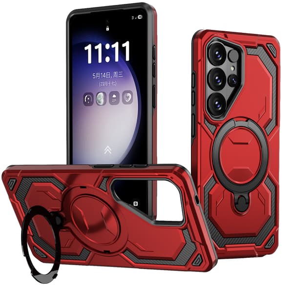 Magneettikotelo Samsung Galaxy A57:lle Red