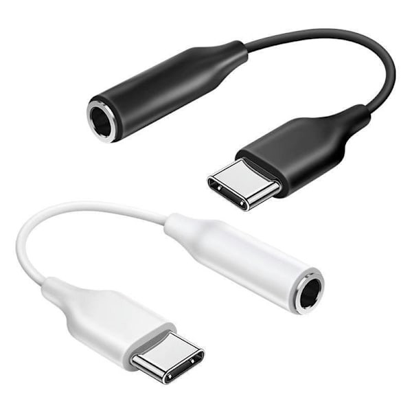 Adapter för SAMSUNG (USB-C - 3,5 mm Jack - 2 st)