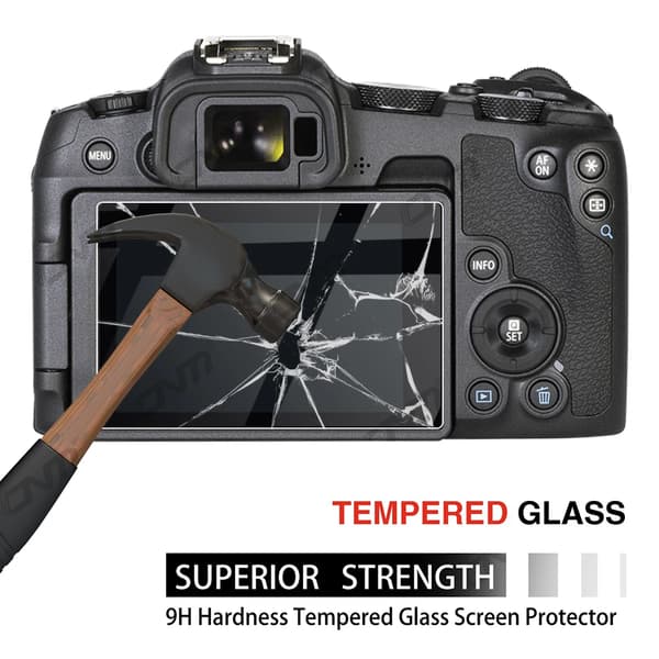 Härdat Glasskärmskydd, Splittersäkert Och Bågresistent, För Canon Eos R8 5st