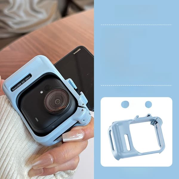 Repfri ABS Skyddsfodral för Insta360 Go Ultra Blue