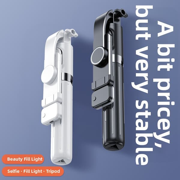 Selfiekeppi 1M jatkettava Bluetooth White