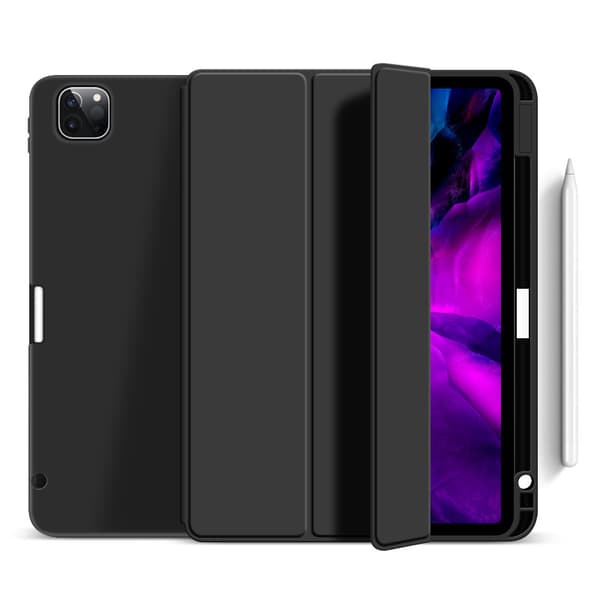 Folio Etui med Apple Pencil Holder til Ipad Pro 9,7 tommer Black