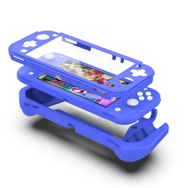 Etui og skærmbeskytter til Switch Lite Blue