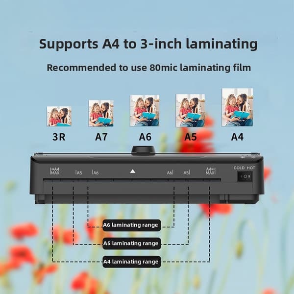 A4 Lamineringsmaskin 320 mm/min