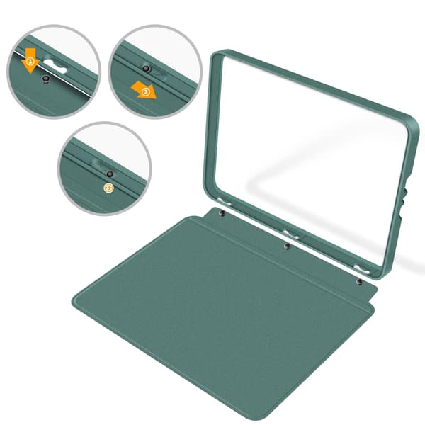 Etui for KOBO Libra 2 2024 7 tommer Dark green