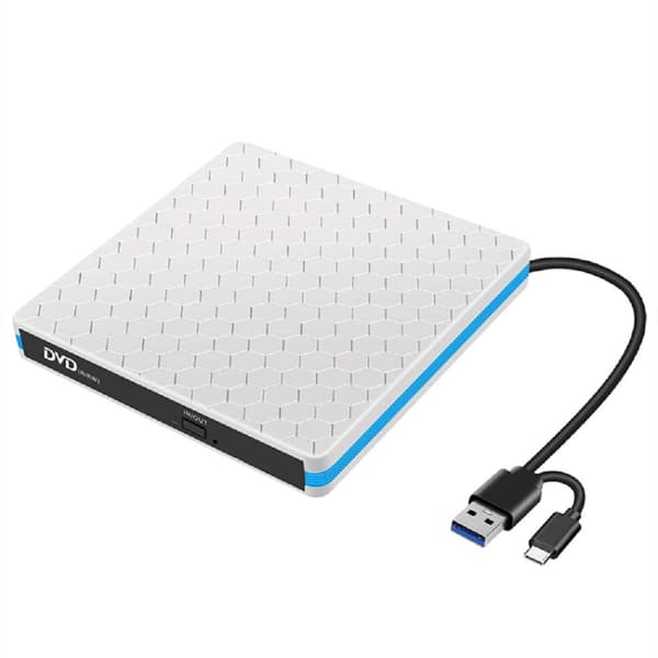 Extern USB optisk enhet, DVD-brännare, skivläsare/-skrivare