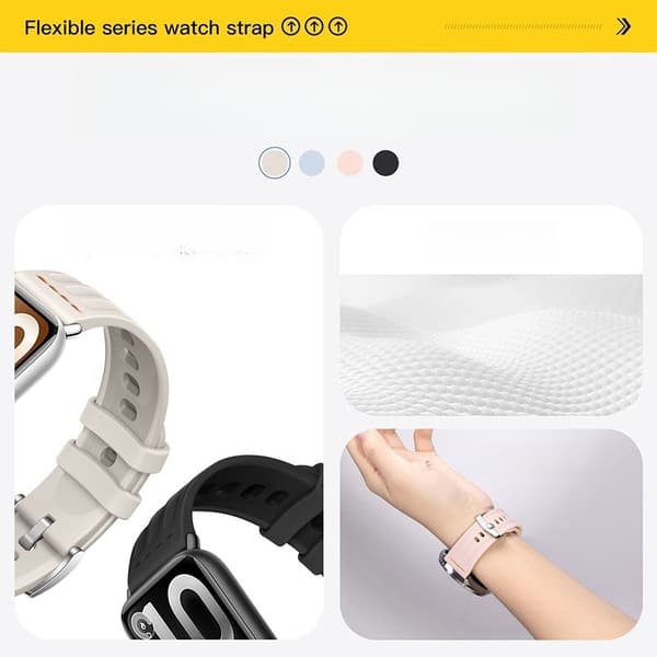 Silikonklokkerem for Xiaomi Smart Band 10 Pro Mint