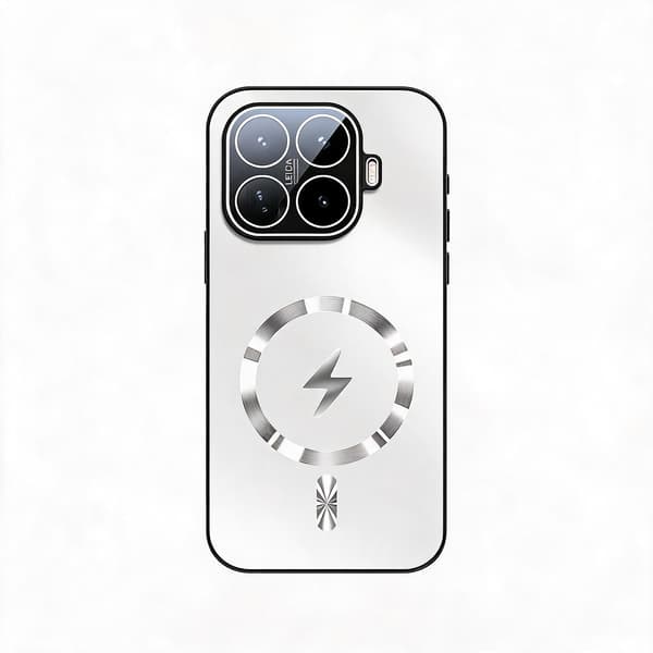 Mat mat magnetisk telefoncover til Xiaomi 17T White