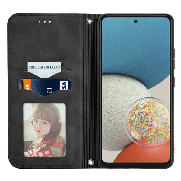 Magnetisk lommeboketui for Samsung Galaxy S26 FE Black