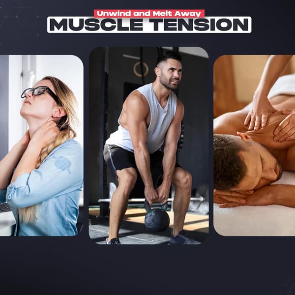 TENS/EMS-stimulator med 12 moduser og dobbel utgang