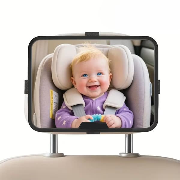 Babyspegel för baksätet