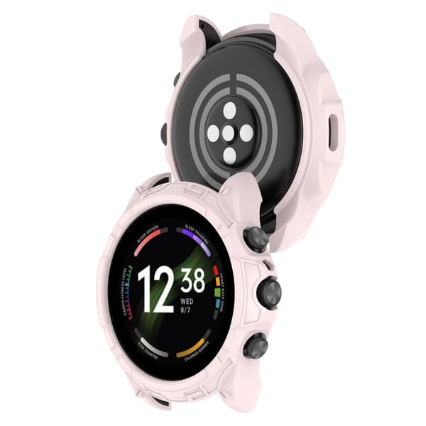 Silikonisuoja Fossil Gen6 42mm -kellolle Pink