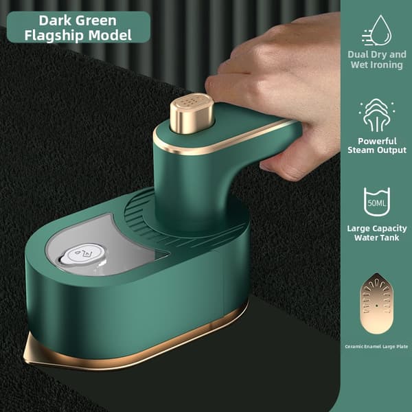 2-i-1 dampstrykebørste Green
