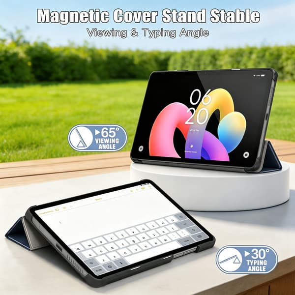 Etui til TCL Tab 10L Gen 4 10,1 tommer Gray