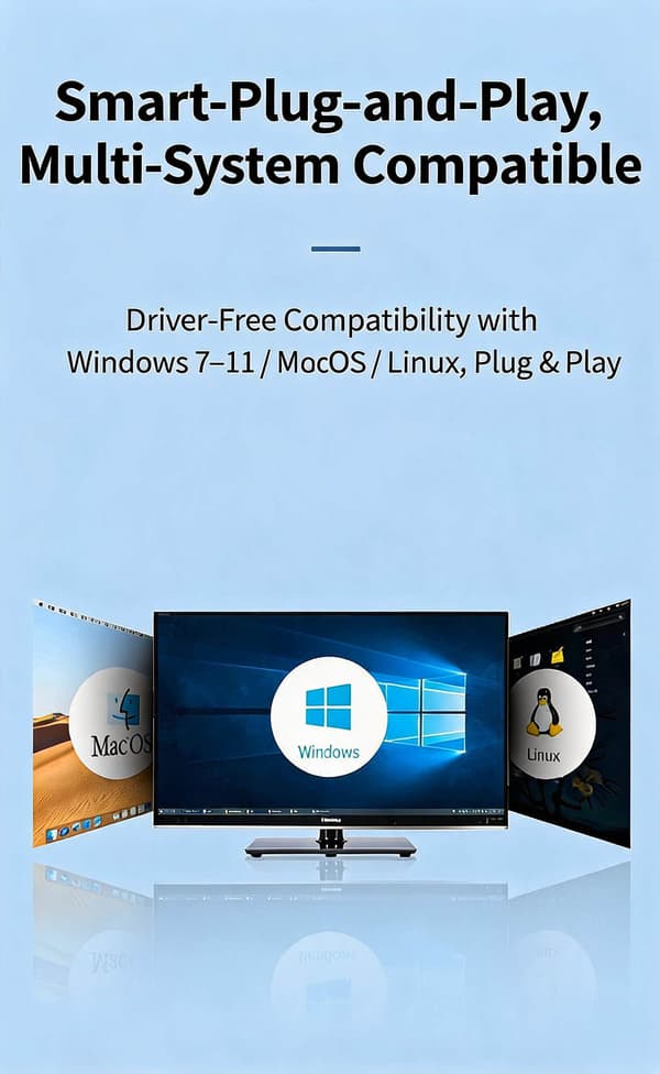 7-ports USB 3.0-hub 1M