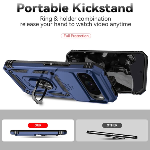 Kotelo GOOGLE Pixel 11 Pro/Pixel 11 -puhelimelle Blue