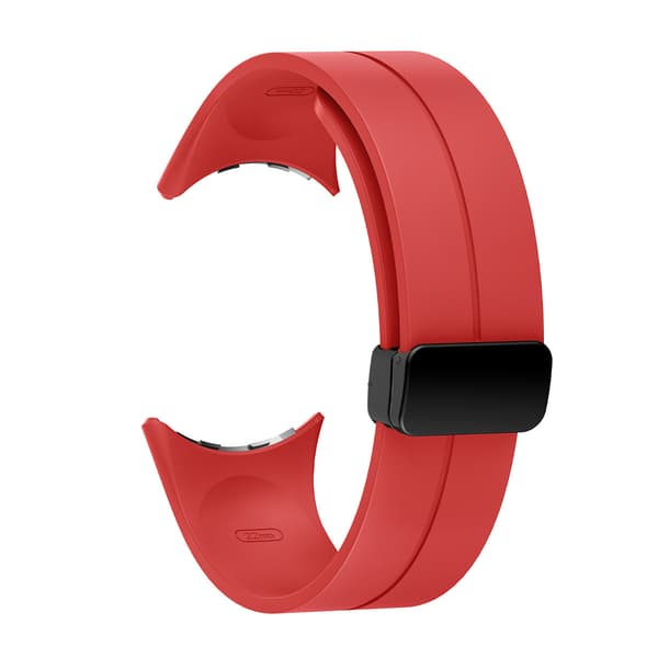 Silicone ranneke Google Pixel Watch 5 41mm -kellolle Red