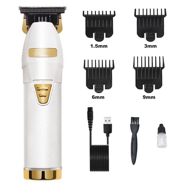 Genopladelig Hårklipper S9 White