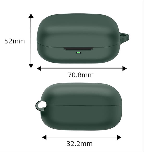 Silikonskyddsfodral för moto buds 2PC