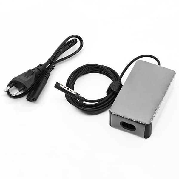Bærbar oplader 48W 12V 3.6A til Microsoft Surface