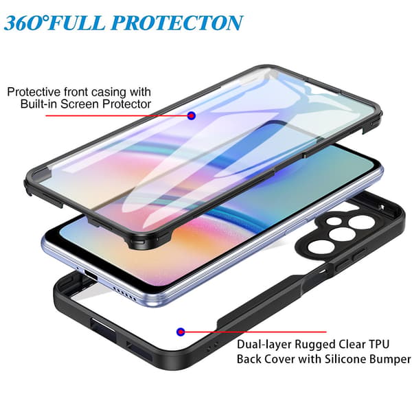 Stötsäkert skärmskydd ingår för Samsung Galaxy A35 Pink
