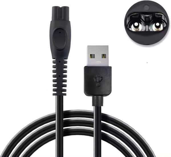 Latauskaapeli Philips S5836 -parranajokoneelle