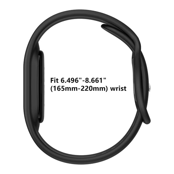 Silikone armbånd til Google Fitbit Air Black