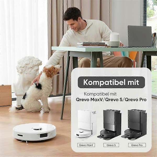 Ersättningsmoppduk för Qrevo Pro städrobotar och moppar