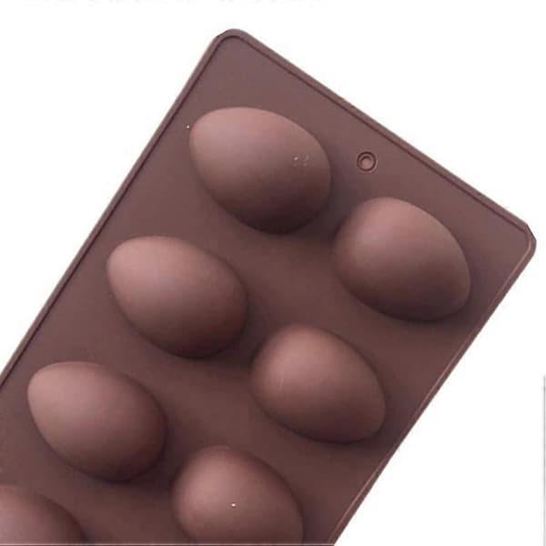 2 stk. påskeeggformede bakeformer Mini ostekakeformer Muffinsformer for sjokolade