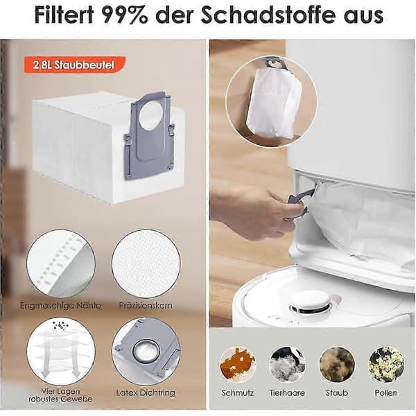 Ersättningsmoppduk för Qrevo Pro städrobotar och moppar